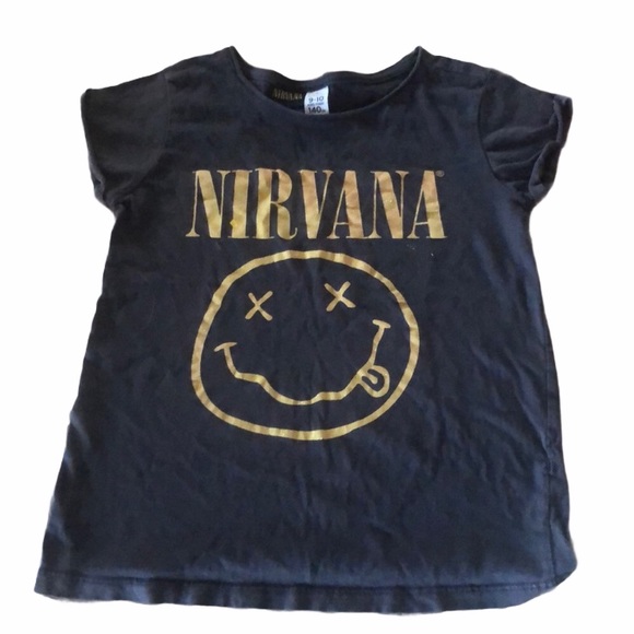 Zara Other - 🖤3/$30 Zara Kids Nirvana Black Band Tshirt 9/10